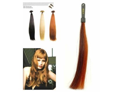 SO.CAP. Rovné vlasy 8001LC 35-40cm prameň melír odtienov M32-130