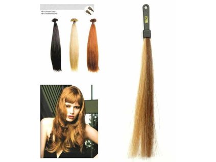 SO.CAP. Rovné vlasy 8001LC 35-40cm prameň melír odtienov M8-26