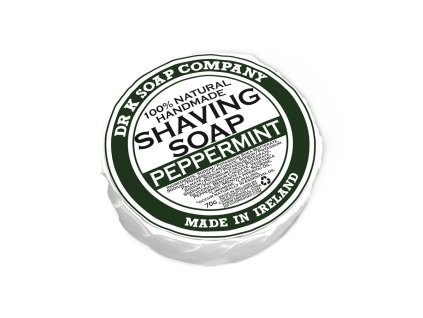 61739 mydlo na holeni dr k soap company shaving soap peppermint 70 g