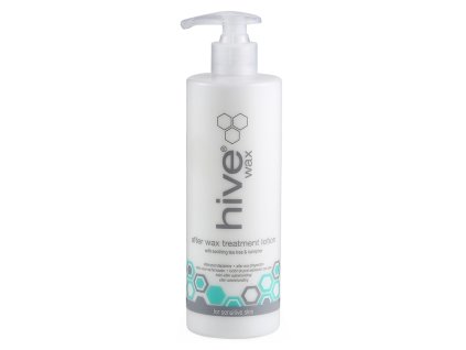 62876 podepilacni mleko hive after wax treatment lotion tea tree oil 400 ml