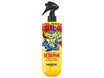 66470 kolinska ve spreji immortal reserve samurai spirit extrait de cologne for special barbers 500 ml