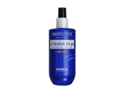 66554 voda po holeni a stimulacni tonikum pro pokozku hlavy immortal infuse aftershave splash bay rum sailor s anthem 250 ml