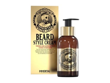 66575 stylingovy krem na vousy immortal beard style cream 100 ml