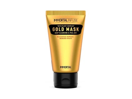 66617 zlata slupovaci maska na oblicej immortal infuse gold peel off cleansing mask 150 ml