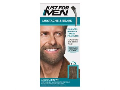 62759 barva na vousy a knir just for men m 35 stredne hneda