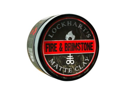 66146 matujici hlina na vlasy lockhart s fire brimstone matte clay 104 9 g