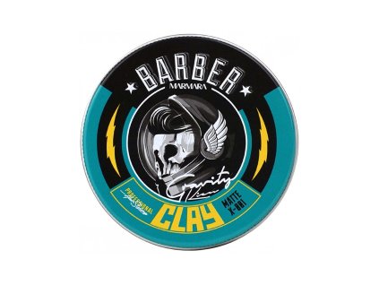 60998 matna hlina na vlasy marmara barber matte clay 100 ml