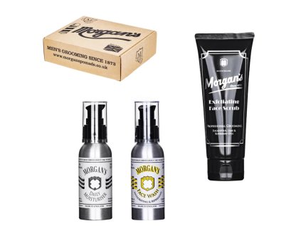 61403 darkova sada pro peci o pansky oblicej morgans spa gift set