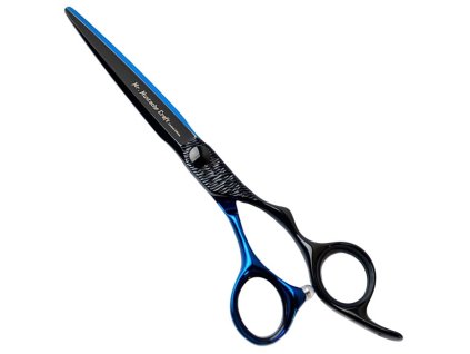 Kadeřnické nůžky MR. MUSTACHE Craft Black Blue