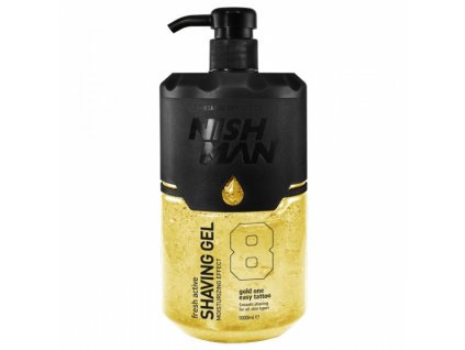 60617 zluty gel na holeni nish man gold one 1000 ml
