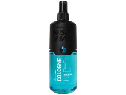 60623 voda po holeni nish man after shave cologne antarctica 400 ml