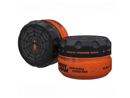 60941 vosk na vlasy pro muze nish man hair styling wax black widow 150 ml