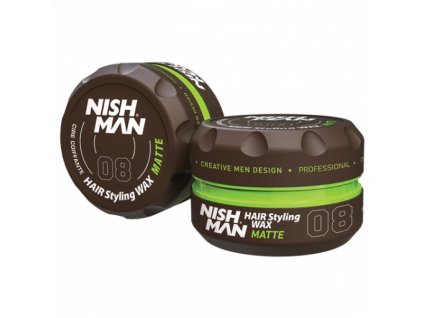 60944 vosk na vlasy pro muze nish man hair styling wax matte 150 ml