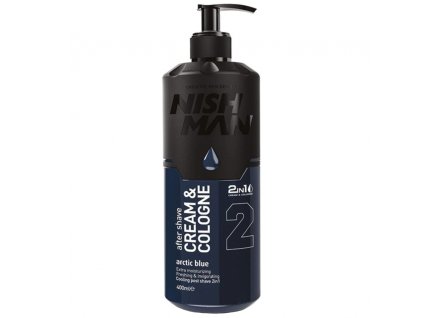60953 hydratacni krem a kolinska voda 2 v 1 nish man arctic blue 400 ml