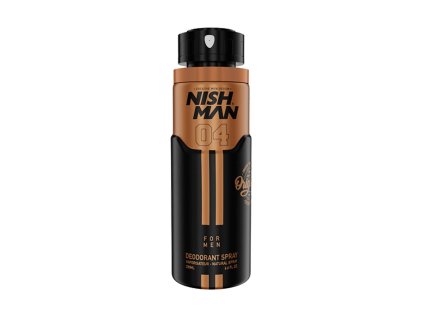 65237 deodorant ve spreji pro muze nish man 04 deodorant spray 200 ml