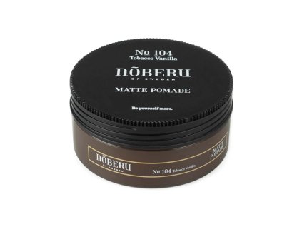 61922 matna pomada na vlasy noberu matte pomade tobacco vanilla 80 ml