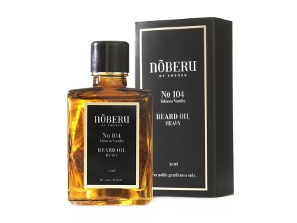 61952 olej na vousy noberu heavy beard oil tobacco vanilla 30 ml