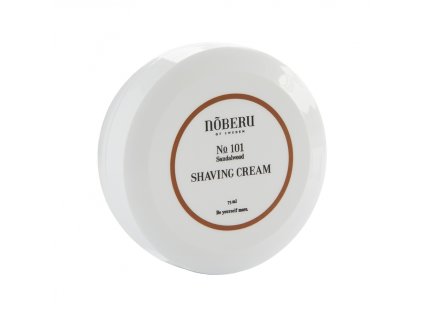62042 krem na holeni noberu shaving cream sandalwood 75 ml