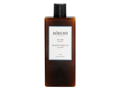 64637 zklidnujici sampon pro citlivou pokozku hlavy noberu scalp relax shampoo eucalyptus 250 ml