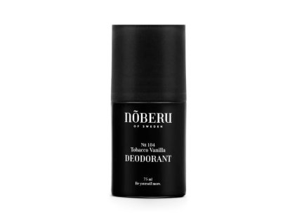 64895 roll on deodorant noberu tobacco vanilla 75 ml