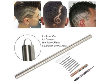 60284 tuzko britva na kresleni do vlasu hair tattoo