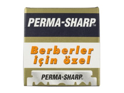 60482 polovicni ziletky na holeni perma sharp single edge 100 ks