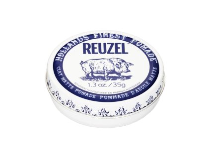 61121 matna hlina na vlasy reuzel white clay matte pomade 35 g