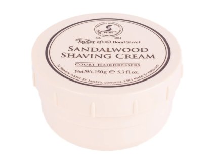 61130 krem na holeni taylor of old bond street sandalwood shaving cream 150 g