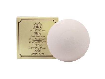 61133 mydlo na holeni taylor of old bond street sandalwood herbal shaving soap 100 g