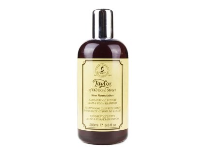 61601 pansky sampon na vlasy taylor of old bond street hair body shampoo sandalwood 200 ml
