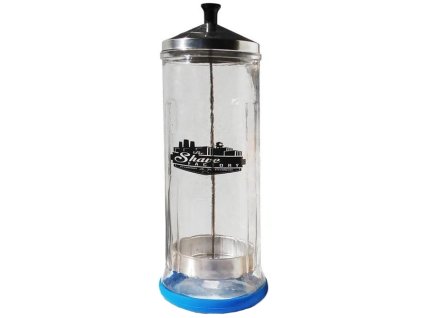 60986 sklenena nadoba na dezinfekci the shave factory 1000 ml