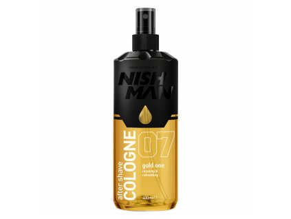 61715 voda po holeni nish man after shave cologne gold one 400 ml