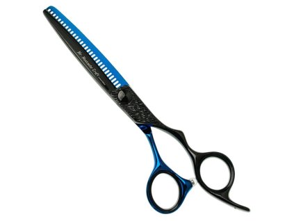 Efilační nůžky MR. MUSTACHE Craft Black Blue 6 0