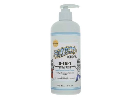 3090 detsky sprchovy gel sampon a kondicioner suavecito kid s 3 in 1 shampoo conditioner body wash 473 ml