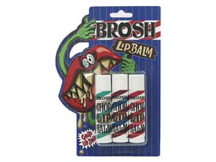 3312 sada balzamu na rty pro muze brosh lip balm set 3x4 g