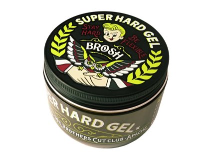 3295 silny gel na vlasy brosh super hard gel 200 g