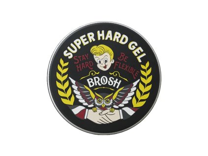 3297 silny gel na vlasy brosh mini super hard gel 70 g