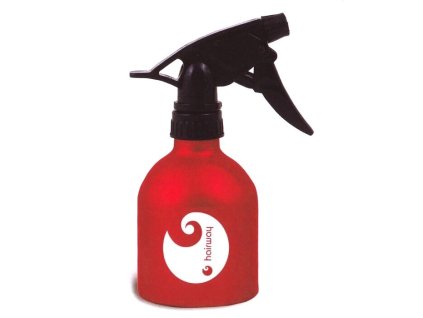 HAIRWAY Pomôcky Hliníkový rozprašovač na vodu 250ml - červený