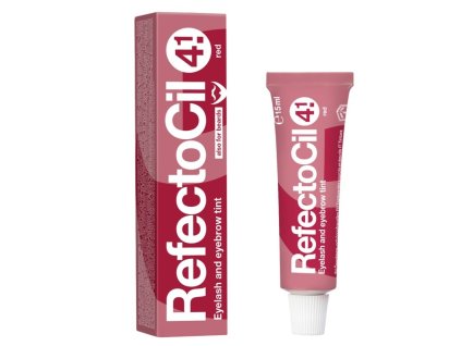 REFECTOCIL č.4,1 RED - Profesionálna farba na mihalnice, obočie a fúzy 15ml - Červená