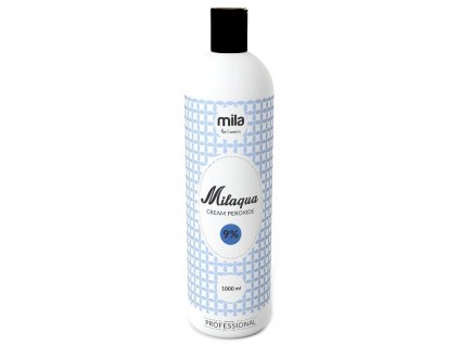 MILAQUA 9% Cream Peroxide 1000ml - oxidant, krémový peroxid vodíka