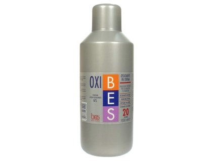 BES Oxibes 6% Ossidante In Crema - krémový peroxid pre farby Bes HiFi - 6% (20vol)