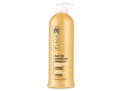 BLACK Starostlivosť Hair Fall Shampoo placentový šampón na vlasy 500ml