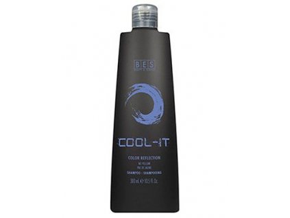 BES Color Reflection Cool-It Shampoo 300ml - strieborný šampón na melírované a odfarbené vlasy