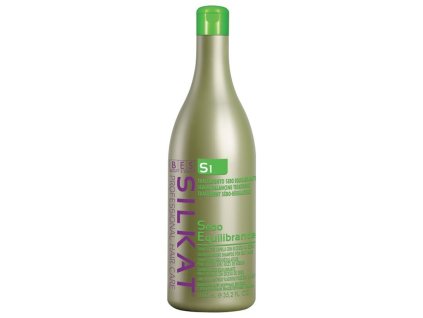 BES Silkat S1 Shampoo Seboequilibrante - šampón na mastné vlasy 1000ml