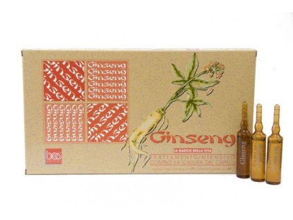 BES Ginseng Ampulky proti vypadávaniu vlasov s Žen-senom 12x10ml
