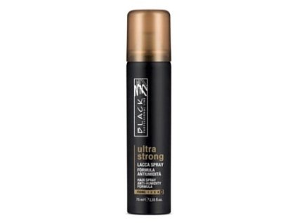 BLACK Styling Ultra Strong Hair Spray - ultra silne tužiaci lak na vlasy 75ml
