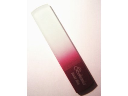 BOHEMIA CRYSTAL Škrabka na päty - dvojaká hrubosť -160mm - červená