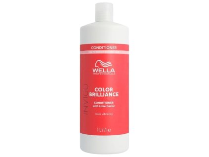 WELLA Invigo Brilliance Color Conditioner Fine Normal 1000ml - balzám na farbené vlasy