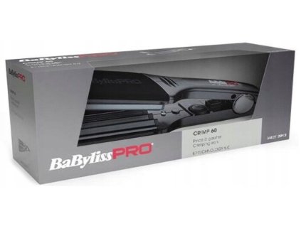 BABYLISS PRO 2512EPCE Crimper profesionálna titanovo turmalínová krepovačka na vlasy