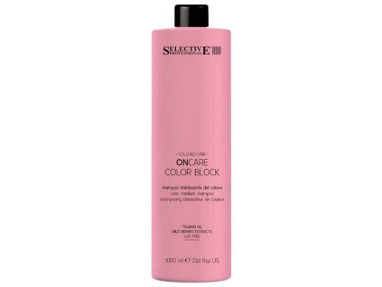 SELECTIVE ONcare Color Block Shampoo - šampón pre stabilizáciu farby vlasov 1000ml